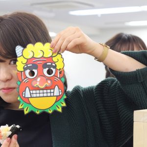 社内イベント!毎年恒例みんなで食べよう恵方巻き♪